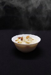 Traditional Indian dessert Vermicelli payasam. Sweet