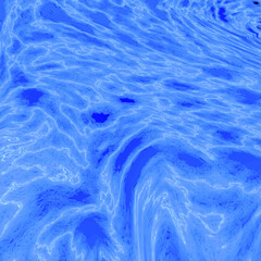 青いオニキス大理石の石のテクスチャ水彩抽象的な大理石の背景