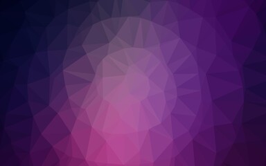 Dark Purple, Pink vector blurry triangle texture.