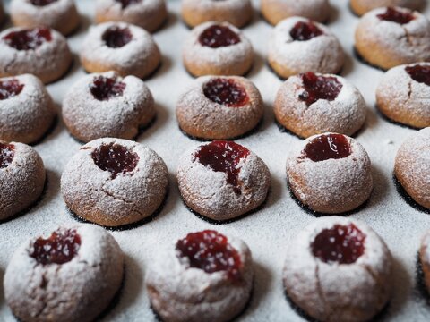 Staubzucker  - leckere Husarenkrapferl vers&uuml;&szlig;en die Adventszeit