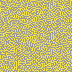 Naadloze Turing patroon vector achtergrond met kleuren van het jaar 2021