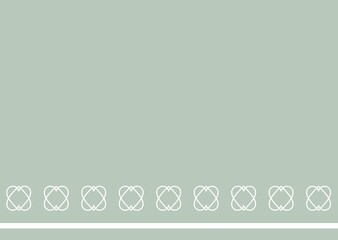 Blue wallpaper with white hearts