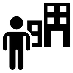 Fototapeta premium Business Employee Avatar