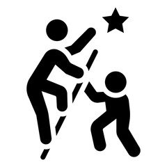 Career Ladder Concept 