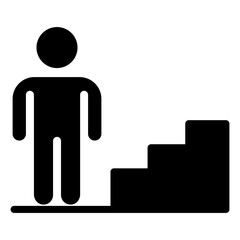 Career Ladder Concept 