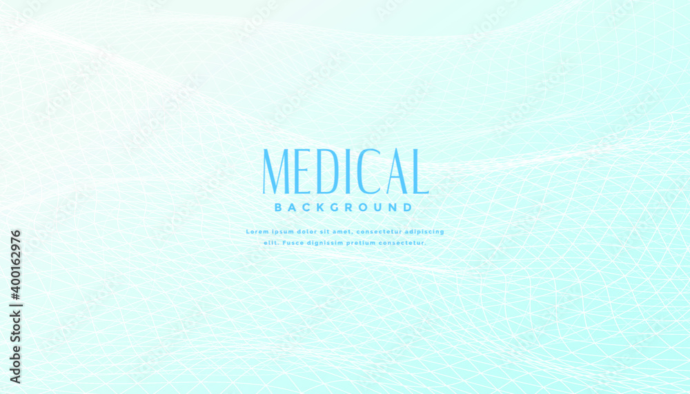 Poster geometric abstract background with connected line. medical background. abstract science background. 