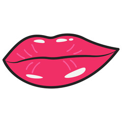 Female Lips Vector 