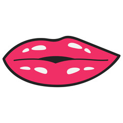 Female Lips Vector 