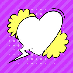 Heart Speech Bubble 