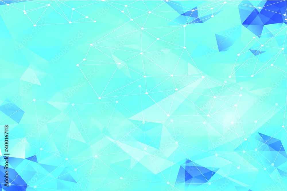Poster abstract background in scientific style. creative geometric style. futuristic pattern. business comm