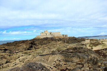 Fototapeta na wymiar Fort National - Saint-Malo