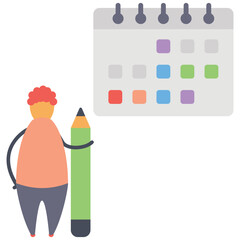 Calendar Schedule Vector 