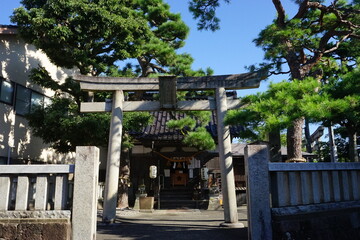 Higashiyama Sugawara Shrine in Kanazawa, Ishikawa prefecture, Japan - 東山菅原神社 石川県 金沢市 東山 日本