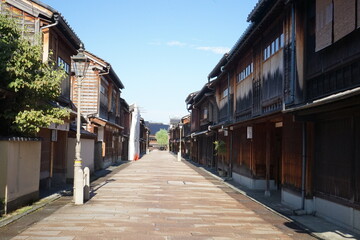 Higashi Chaya District in Higashiyama, Kanazawa, Japan - 日本 石川県 金沢市 東山 ひがし茶屋街 