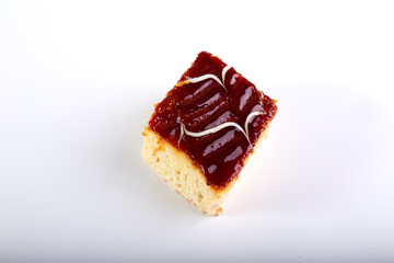 Trilece or Tres leches cake or turkish cake  is a sponge cake in a butter cake soaked in evaporated milk, condensed milk, and heavy cream.