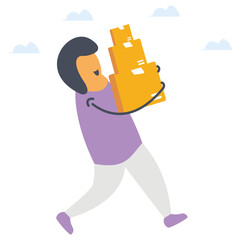 Logistic Services Vector 