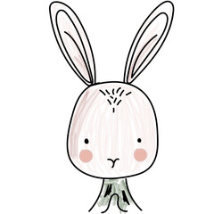 cute bunny cartoon