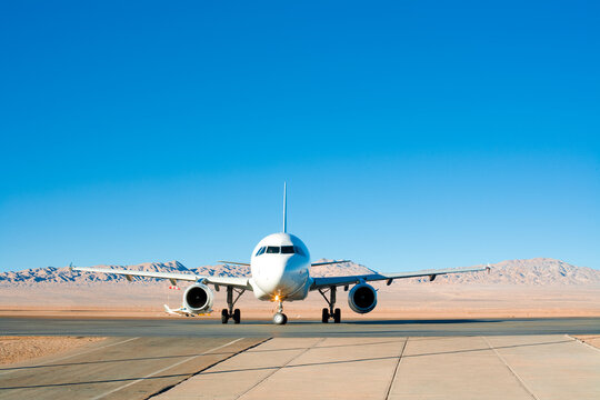 Airplane in the Atacama Desert, Chile