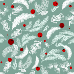 christmas seamless background