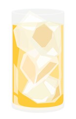 ウイスキーの水割り