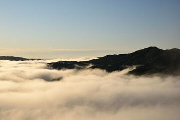 Sea of clouds in early morning