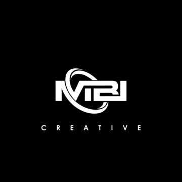 MBI Letter Initial Logo Design Template Vector Illustration