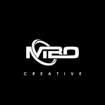MBO Letter Initial Logo Design Template Vector Illustration