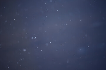 Fototapeta na wymiar blurred background snowfall nature, abstract falling snowflakes design