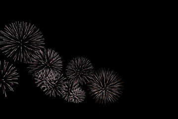 new year firework happy background celebrate eve 2021
