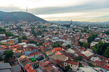 Nice view of Tbilisi, Georgia