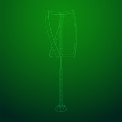 Darrieus wind turbine. Windmill generator