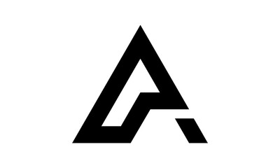 simple logo alphabet A