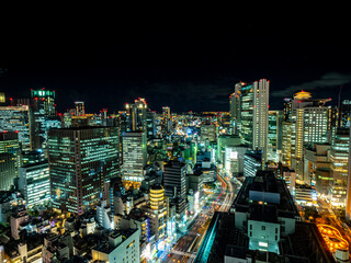 大阪梅田の夜景