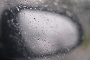 rain drops on the window