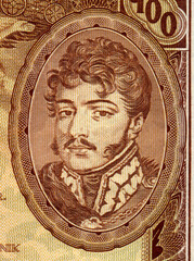 Książę Józef Poniatowski - Wódz Naczelny Wojsk Polskich Księstwa Warszawskiego - portret na banknocie 100 złotych z datą 09 listopada 1934
- 400198555