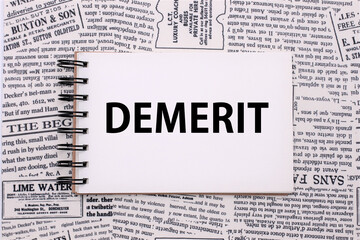 DEMERIT