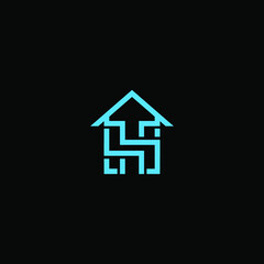 letter H home logo 