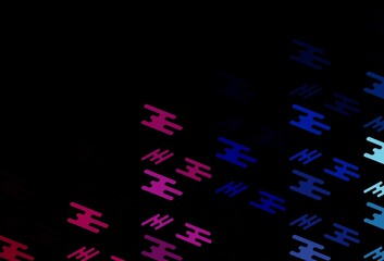 Dark Blue, Red vector layout with flat lines.