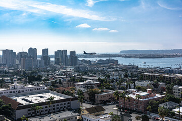 Fototapeta na wymiar San Diego from above, California, USA 