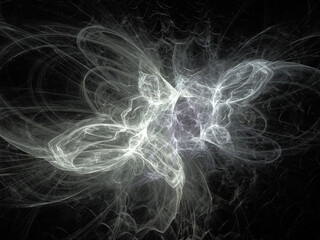 surreal futuristic digital 3d design art abstract background fractal illustration for meditation and decoration wallpaper