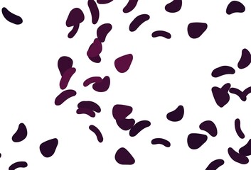 Light Pink vector backdrop with abstract shapes.