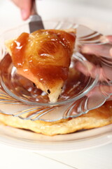 Apple Tarte Tatin with Cinnamon