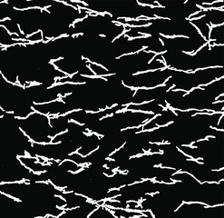 Grid spotted pattern. Abstract grunge halftone lined texture. Distressed uneven grunge background. Abstract vector illustration. Overlay to create interesting effect and depth. Isolated on white.