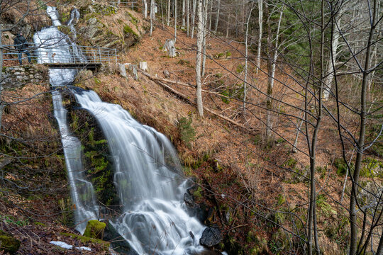 Winter am Feldberg Fahler Wasserfall