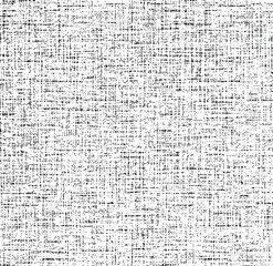 Grid spotted pattern. Abstract grunge halftone lined texture. Distressed uneven grunge background. Abstract vector illustration. Overlay to create interesting effect and depth. Isolated on white.