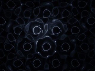 surreal futuristic digital 3d design art abstract background fractal illustration for meditation and decoration wallpaper