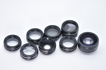 All In 1 Mobile Phone Lens Kit Macro Fisheye Zoom Camera Lens