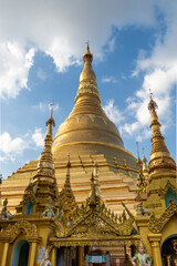 Fototapeta premium Pagode Botataung à Yangon, Myanmar