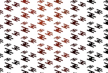 Light Red vector pattern with narrow lines.