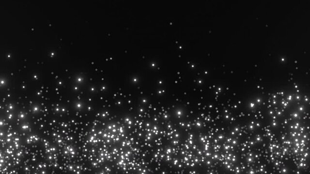 black glitter dust alpha background video